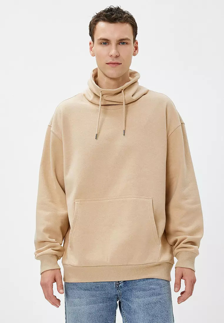 BEIGE HOODIE