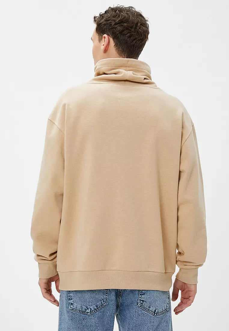 BEIGE HOODIE